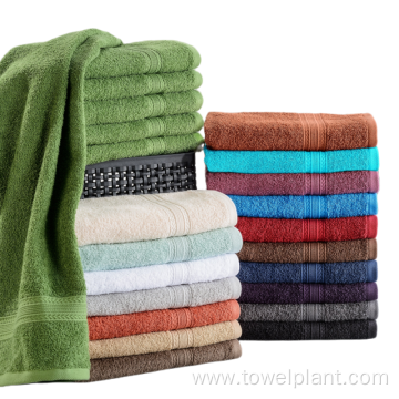 organic cotton custom hotel bath towel set